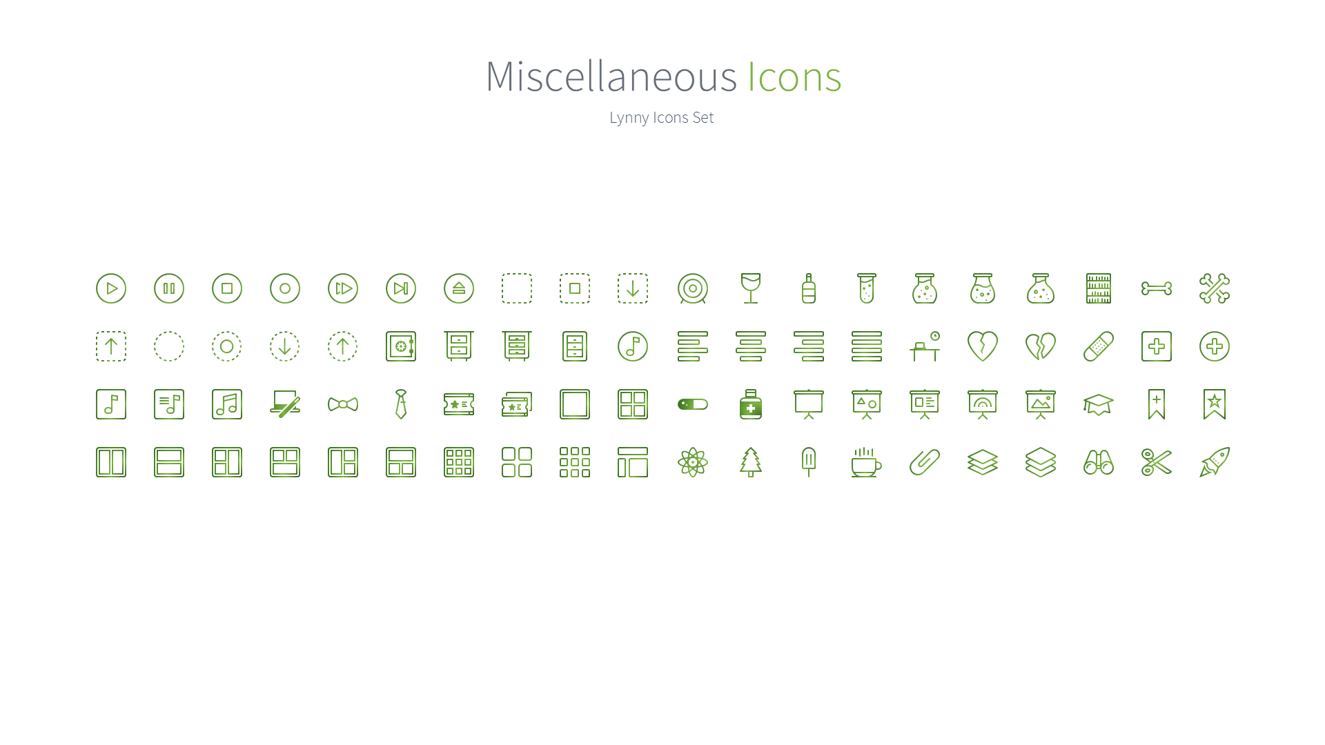 Lynny Icons Set slide 3